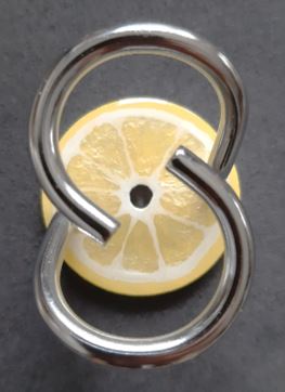 yoritom-Hook Zitrone handgemalt