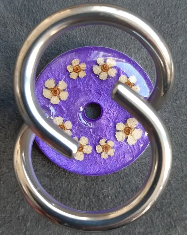 8 x Spiere auf metall-lila_20261012 Blumen vom Balkon